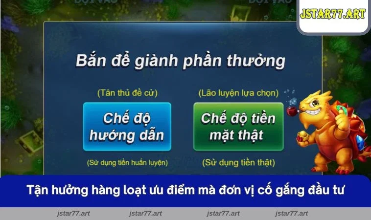 Tận hưởng hàng loạt ưu điểm mà đơn vị cố gắng đầu tư