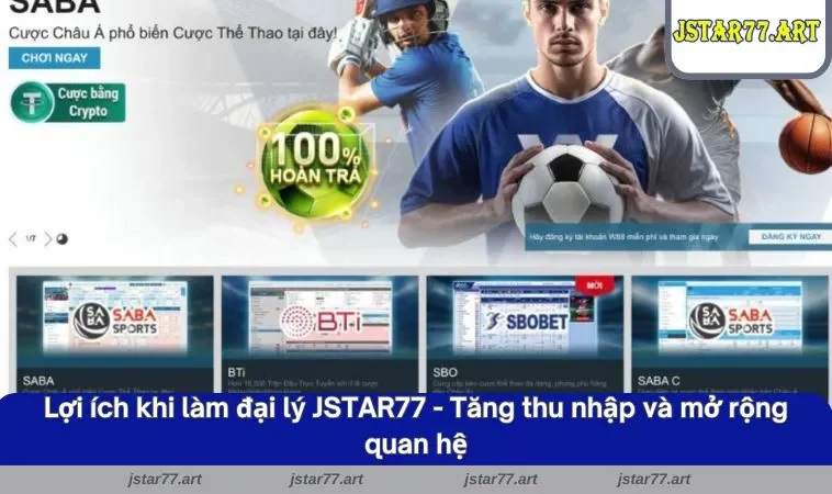 Lợi ích khi làm đại lý JSTAR77 - Tăng thu nhập và mở rộng quan hệ